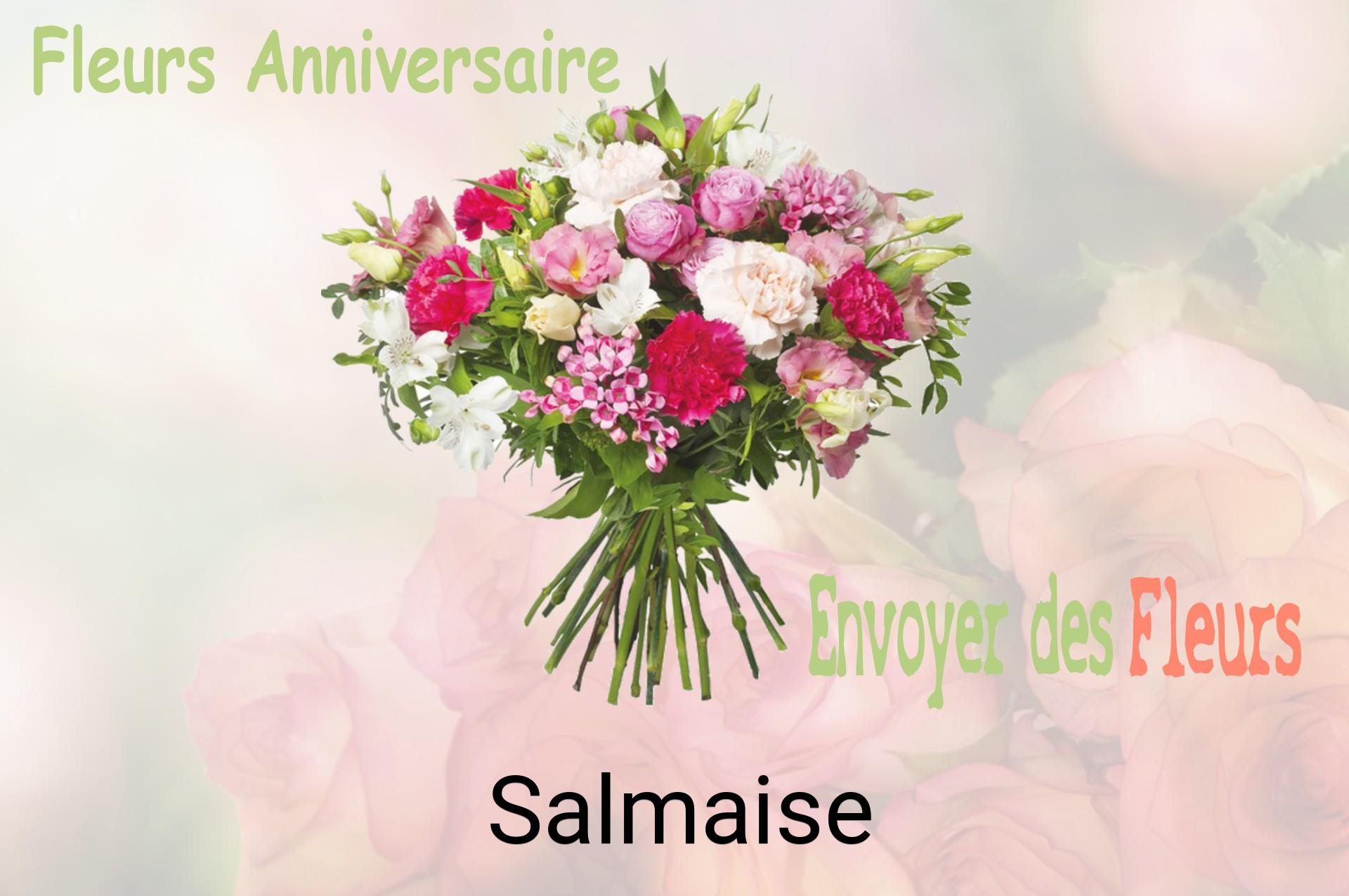 Bouquet de fleurs d’anniversaire livré à Salmaise